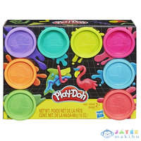 HASBRO Play-Doh: 8 Darabos Színvarázs Neon Gyurmakészlet (HASBRO, E5044)
