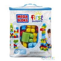 Mattel Mega Bloks: 60 Db Klasszikus Színű Építőkocka Táskában (Mattel, DCH55)