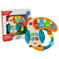 JM Aranyos, Tukán Alakú Zenélő Oktatójáték Színes Zongora Billentyűkkel Babáknak