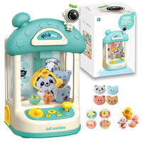 JM Mini Markológép Kihalászható Plüssállatokkal – Zenélő, Világító Játékgép Gyerekeknek