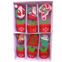 Torch Csíptetős mikulás dísz