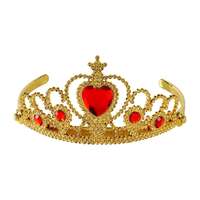 Widmann Arany tiara vörös drágakövekkel, egyméret