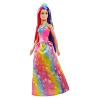Mattel Barbie Dreamtopia varázslatos frizura baba - rózsaszín-kék hajjal