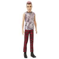Mattel Barbie Fashionista barátok fiú baba - kockás nadrágban (DWK44/GVY29)