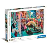 Clementoni Clementoni Puzzle 1000 db - Éjszaka a velencei karneválban