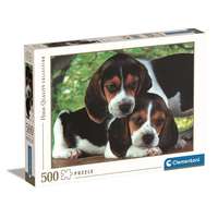Clementoni Clementoni Puzzle 500 db High Quality Collection - Beagle Kiskutyák