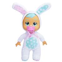 TM Toys Cry Babies Tiny Cuddles Bunnies - Honey fehér nyuszi baba