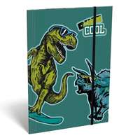 Lizzy Card Gumis mappa A4 - Dino Cool