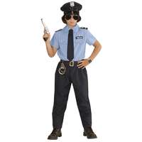 Widmann Kék rendőrtiszt jelmez, 128 cm
