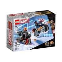 LEGO® LEGO® Marvel 76260 Fekete Özvegy és Amerika Kapitány motorkerékpárok