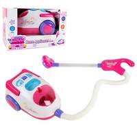 Magic Toys MK Toys Rózsaszín-fehér porszívó fénnyel és hanggal