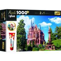 Trefl Trefl puzzle ragasztóval 1000 db - Drachenburg-kastély, Németország