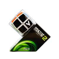 Verdes Innovation V-Cube 2x2 versenykocka, fehér, lekerekített