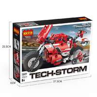 COGO® COGO® 5809 | lego-technic-kompatibilis építőjáték | 300 db építőkocka | 2 az 1-ben Motorbiciklik