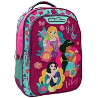 Luna Must: Disney Hercegnők lekerekített ergonomikus iskolatáska, hátizsák 32×18×43 cm