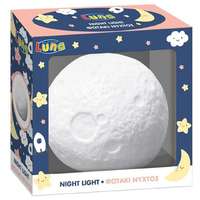 Luna Hold éjszakai lámpa állítható színnel 12×12×11 cm