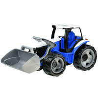 LENA LENA: Óriás traktor homlokrakodóval kék/fehér 62 cm