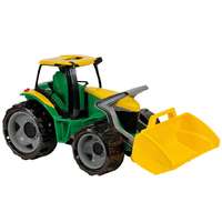LENA LENA: Óriás traktor homlokrakodóval zöld/sárga 62 cm