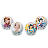 Mondo Toys Jégvarázs vagy Disney Hercegnők mintás csillámos gumilabda 10 cm