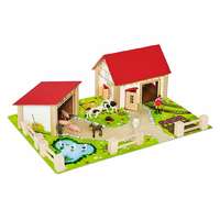 Simba Toys Farm fa 21 db-os játékszett – Eichhorn