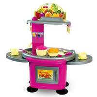 Mochtoys Rózsaszín játékkonyha konyhapulttal és kiegészítőkkel 78 cm