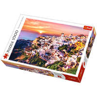 Trefl Santorini naplemente 1000 db-os puzzle – Trefl