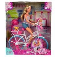 Simba Toys Steffi Love: Kerékpár túra babával és kiegészítőkkel – Simba Toys