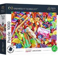 Trefl Color Splash Cukorkák és nyalókák 1000 db-os UFT puzzle – Trefl