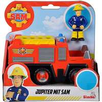 Simba Toys Sam a tűzoltó: Jupiter tűzoltóautó figurával – Simba Toys