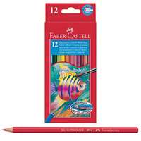 Faber-Castell Faber-Castell: Aquarell színesceruza készlet 12 db + 1 db ecset