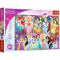 Trefl Disney Hercegnők: Portrék puzzle 160 db-os – Trefl