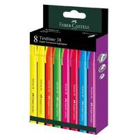 Faber-Castell Faber-Castell: Textliner 38 Szövegkiemelő szett fluoreszkáló színekkel 8 db-os csomag