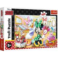 Trefl Daisy és Minnie szépségszalonban puzzle 100 db-os – Trefl