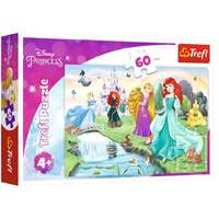 Trefl Disney Hercegnők: Találkozás a hercegnőkkel 60 db-os puzzle – Trefl