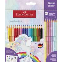 Faber-Castell Faber-Castell: 24 db-os GRIP színesceruza szett 6 db pasztell színnel