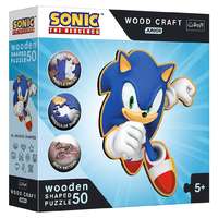 Trefl Wood Craft Junior: Sonic a sündisznó fa puzzle 50 db-os – Trefl