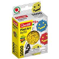 Quercetti Quercetti: Pixel Art sárga színű 4 mm-es pötyi utántöltő 1000 db-os