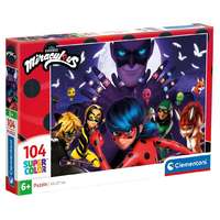 Clementoni Miraculous Katicabogár és Fekete Macska 104 db-os Supercolor puzzle – Clementoni