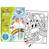 Crayola Crayola: Mini Kids maxi kifestő és filctoll készlet – Állatkornis