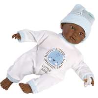 Llorens Llorens: Cuqui síró afroamerikai fiú baba 30 cm