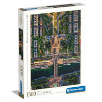 Clementoni Párizs felett HQC 1500 db-os puzzle – Clementoni