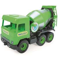 Wader Middle Truck: Betonkeverő autó 43 cm zöld – Wader