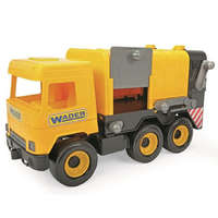 Wader Middle Truck: Kukás autó 43 cm sárga – Wader