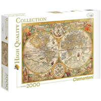 Clementoni Clementoni: Antik térkép 2000 db-os puzzle – High Quality Collection