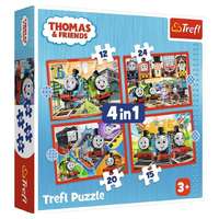 Trefl Thomas a gőzmozdony 4 az 1-ben puzzle – Trefl