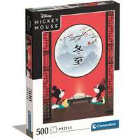 Clementoni Disney: Minnie és Mickey egér HQC puzzle 500 db-os – Clementoni