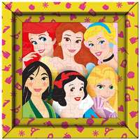 Clementoni Disney hercegnők 60 db-os puzzle kerettel – Clementoni