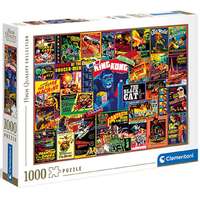 Clementoni Thriller klasszikusok HQC puzzle 1000 db-os – Clementoni