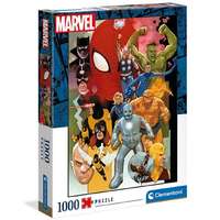 Clementoni High Quality Collection: Marvel szuperhősök 80-as évek 1000 db-os prémium HQC puzzle 69×50 cm – Clementoni