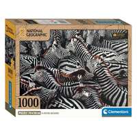 Clementoni National Geographic – Zebrák 1000 db-os puzzle – Clementoni